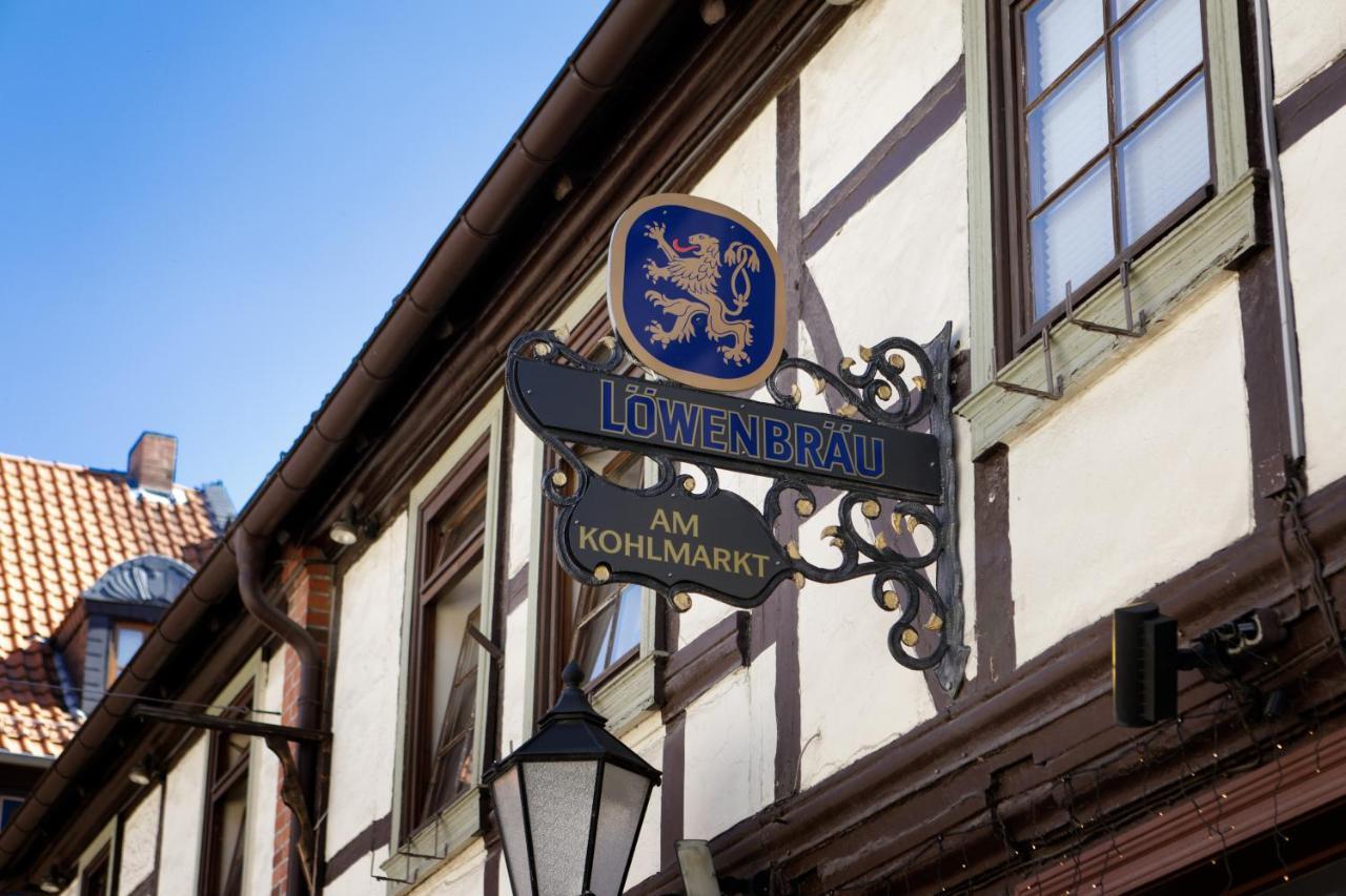 Loewenbraeu Am Kohlmarkt Wernigerode Kültér fotó
